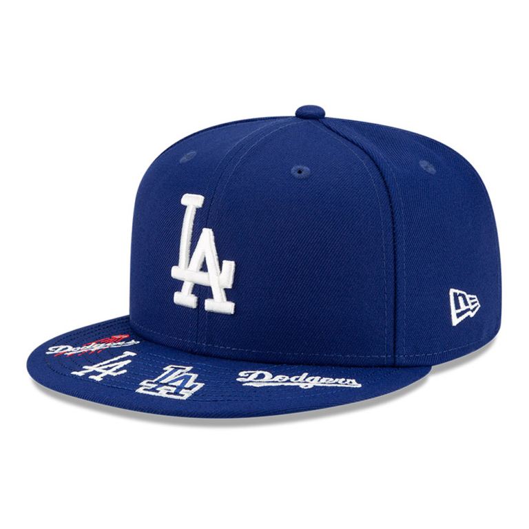 Gorras New Era 59fifty Azules - LA Dodgers MLB Visor Hit 43651JTDA